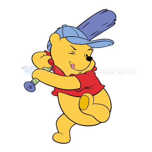 Winnie the Pooh Iron-on Stickers (Heat Transfers)NO.920